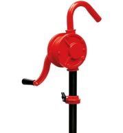 Hand Rotary Oil Pump – Drum Pump for Transferring Diesel, Oil and Light Chemicals from Barrels, Smooth Rotary Action and Suction Tube